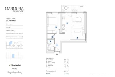 Apartament cu 2 camere decomandat, mobilat în Bucureștii Noi