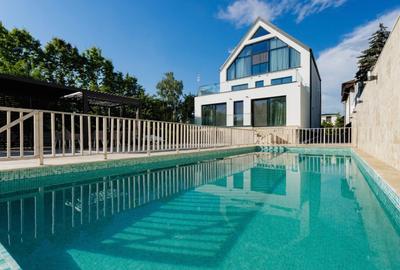 Vilă contemporană cu acces direct la lacul Snagov |Ponton privat si piscină - 11