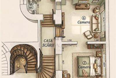 Apartament 2 camere, Central - 1