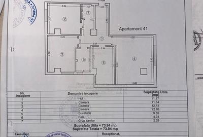 Compozitori - 3camere boxa și loc parcare - 9