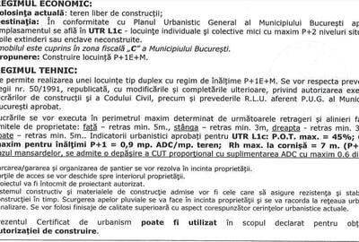 Teren curti-constructii, intre case noi, max P+1+M, acces utilitati, D-14ml, - 3