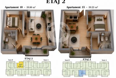 Apartament Modern 2 Camere | Bloc Nou | Parcare Inclusă - 2
