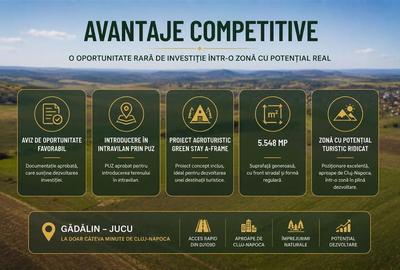 Teren 5.548 mp cu Aviz Favorabil pentru Introducere in Intravilan | Găd - 4