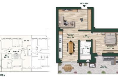Penthouse Collection | Etaj retras | Cu Piscina Privata | GATA de mutat - 2