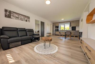 Apartament cu 4 camere semidecomandat, mobilat în Borhanci
