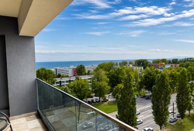 Apartament cu 2 camere semidecomandat, mobilat în Mamaia