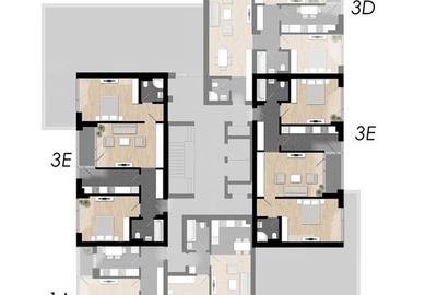 COMISION 0% Ap 3 Camere PENTHOUSE Incalzire in Pardoseala Sos. Salaj - 7