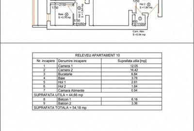Proprietar vand apartament cu 2 camere, Vasile Lucaciu, Tipografilor, Timisoara - 13