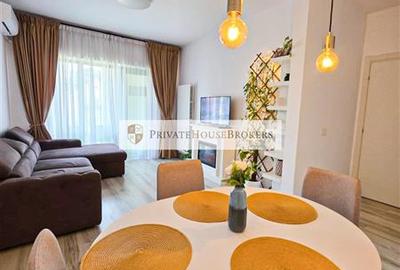 Apartament cu 2 camere decomandat, mobilat în Pipera