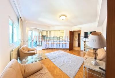 Apartament cu 3 camere semidecomandat, mobilat în Primăverii