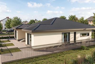 1/2 Duplex Becicherecu Mic,Parter+Pod,3 Camere,Zid Dublu,Terasa Acoperita - 2