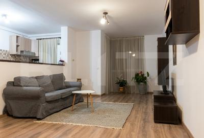 Apartament cu 2 camere semidecomandat, mobilat în Semicentral