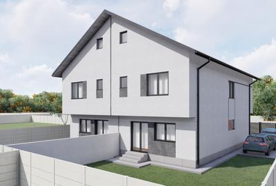 Casa tip duplex, 4 camere, Teren 250mp, Toate Utilitatile Comision 0 - 4