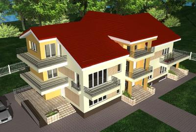 Vila Individuala S+P+1+M cu Teren 1000mp langa Padure - Balotesti - 2