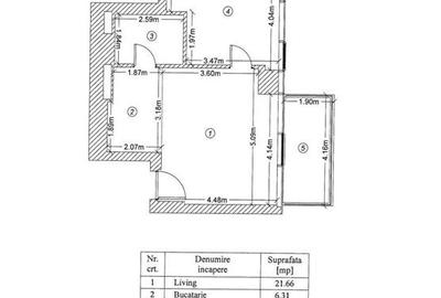 Apartament 2 camere, inchiriere lunga durata, One Mircea Eliade - 10