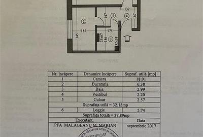 Garsoniera Langa Metrou Sector 6 Gorjului 4/4 38Mp - 5