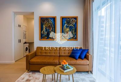 Apartament cu 2 camere decomandat, mobilat în Barbu Văcărescu