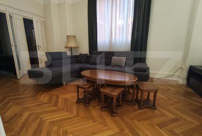 Apartament cu 4 camere semidecomandat, mobilat în Ultracentral