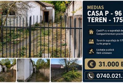 Casă individuală cu 2 camere în Mediaș