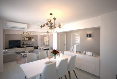 Apartament cu 3 camere decomandat în Popești-Leordeni