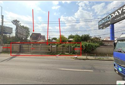 Teren premium 1.700 mp | Calea Bucureștilor (DN1) | Vis a vis  M6 Otopeni | P+3 - 2