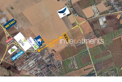 Teren Construcții extravilan de 52000 mp, în Blejoi
