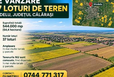Modelu - Calarasi, Teren extravilan 54.4 hectare - 1