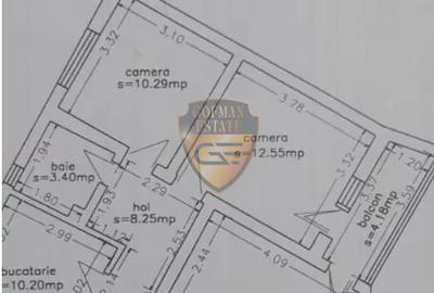Spatiu comercial 3 camere Parter Zona City Park Mall 68mp centrala gaz decomanda - 6
