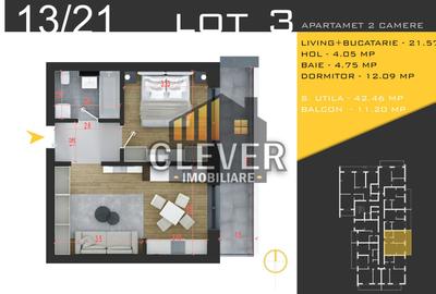 Apartament cu 2 camere semidecomandat în Theodor Pallady