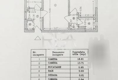 2 camere, et 1/10, 50mp, renovat-Drumul Taberei - 9