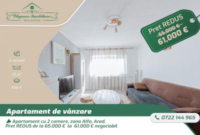 Apartament cu 2 camere decomandat, mobilat în Alfa