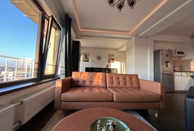 Penthouse 80 mp in Pipera — vedere panoramica si balcon de 36 mp jur imprejur - 2