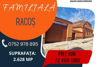 Casă cu 4 camere în Racoș