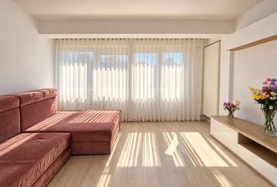 Apartament cu 3 camere decomandat, mobilat în Faleza Nord
