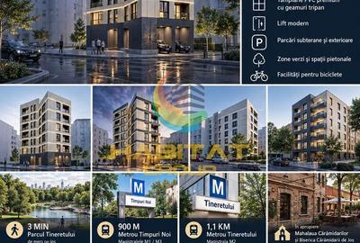 Apartament cu 2 camere decomandat în Tineretului