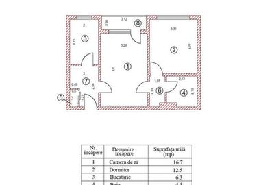 Vanzare Apartament cu 2 camere Dr.Taberei 75 - 8