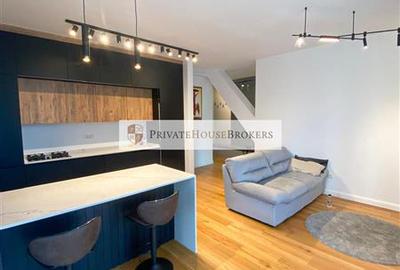 Apartament cu 2 camere semidecomandat, mobilat în Pipera