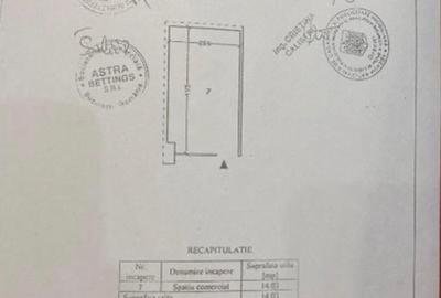Unirii, spatiu comercial, 14 mp - 2