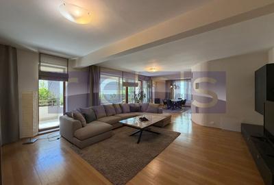 Apartament cu 4 camere semidecomandat, mobilat în Herăstrău