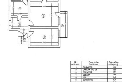 Apartament 3 camere de Zona Traian, etaj 3/4 - 9