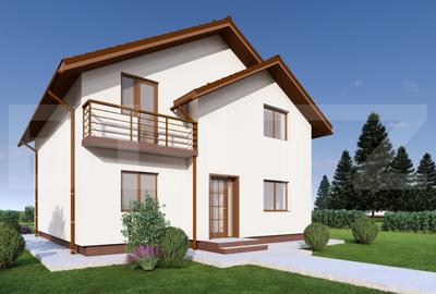 Casă individuală cu 3 camere în Hlincea
