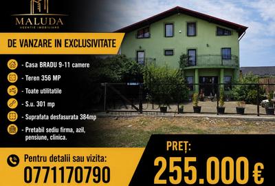 Casă individuală cu 10 camere în Bradu