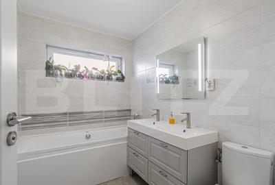 Casa moderna 3camere si mansarda amenajata in zona linistita Tarlungeni - 11