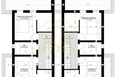 Duplex cu 4 camere despartit prin camera tehnica I Giarmata Mare - 7