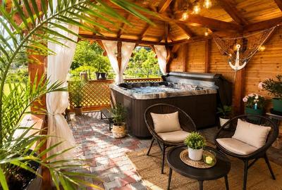Refugiu pretios:jacuzzi, lemn masiv,2.000 mp teren,4 dormitoare, cuptor, investi - 7