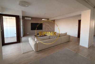 Apartament cu 3 camere semidecomandat, mobilat în Băneasa