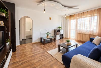 Apartament cu 2 camere semidecomandat, mobilat în Iancului