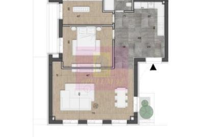 Apartament cu 2 camere decomandat în Armeneasca
