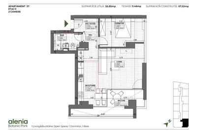 Apartament cu view catre Parcul Botanic - Alenia Botanic Park - 5