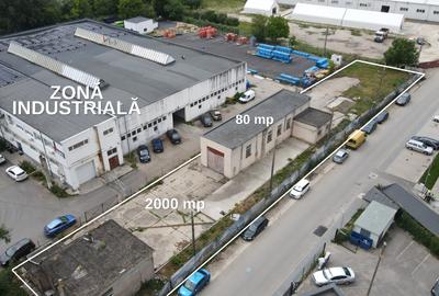 Hală Industrială 80mp + Curte 2.000mp | Zonă Industrială | Acces TIR - 1